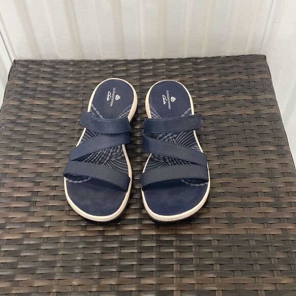 Clarks cloud, stepper, sandals, women’s size 10 - Picture 2 of 10